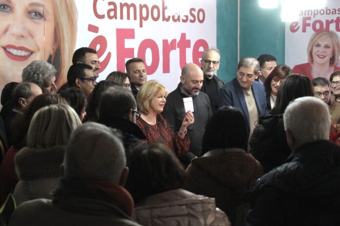 La candidata sindaca Marialuisa Forte