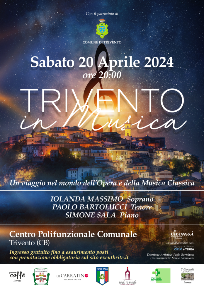 Locandina Trivento in Musica