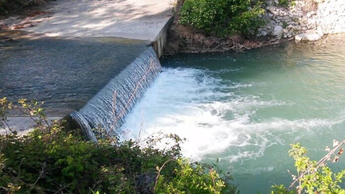 Fiume Verrino a Santa Lucia