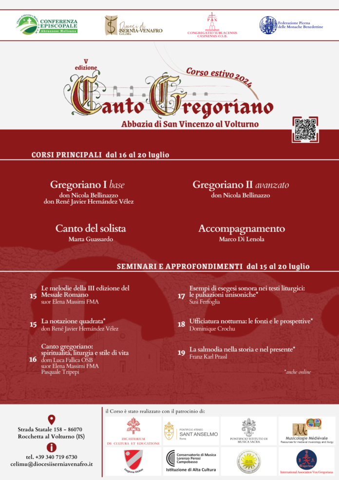 Gregoriano-2024 - Locandina