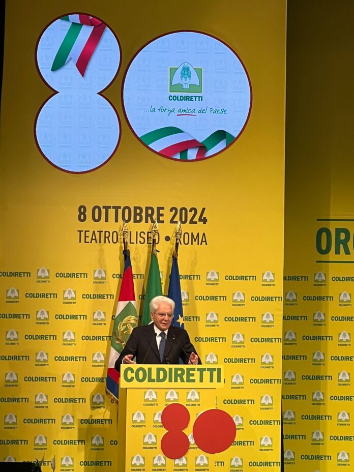 Mattarella Coldiretti