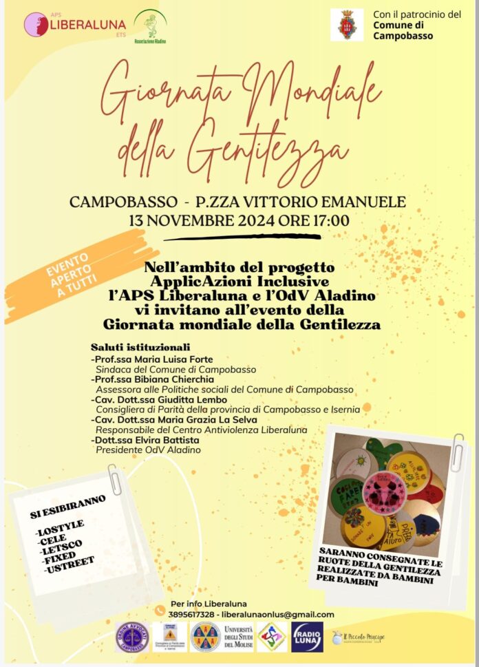 Locanina giornata della gentilezza