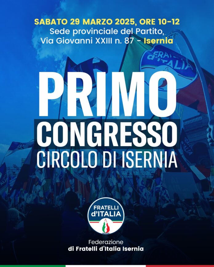 congresso cittadino fdi a isernia 1