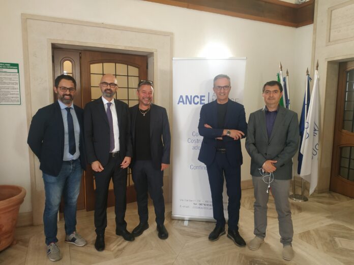 Pettograsso Di Pardo e Coromano con Presidente e Direttore ANCE Molise