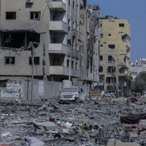 Devastation in Gaza Strip as Israel retaliates after Hamas attacks