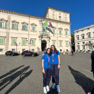 Stefania Trimboli e Sara Madera al quirina