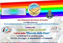 LA “FIACCOLA DELLA PACE” ARRIVA A VENAFRO PER DIRE NO A TUTTE LE GUERRE