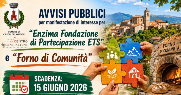 Locandina Enzima e Forno di Comunità