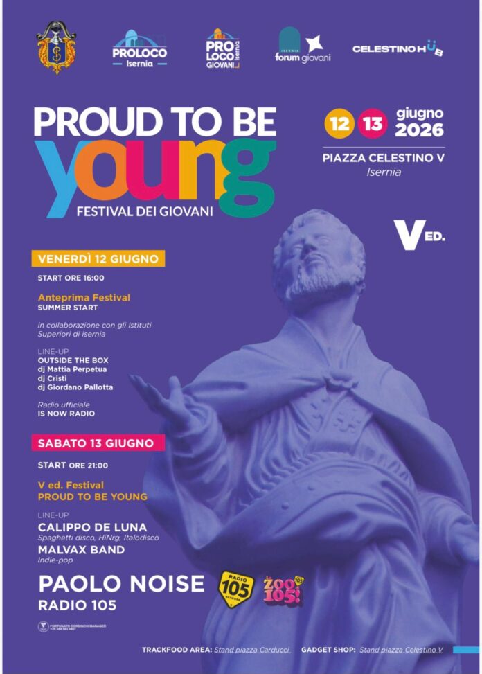 Locandina Proud to be Young - Festival dei Giovani