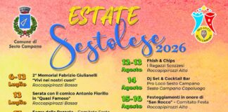 Sesto Campano si anima con l’Estate Sestolese 2026: eventi e tradizioni protagonisti fino a settembre
