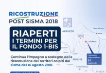 Ricostruzione post sisma: riaperti i termini per la presentazione delle istanze