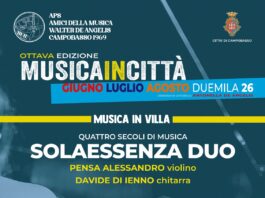 Campobasso, a Villa De Capoa il concerto che attraversa quattro secoli di storia musicale