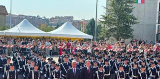 POLIZIA DI STATO, IL PRESIDENTE ROBERTI AL GIURAMENTO DEI 196 ALLIEVI AGENTI DEL 233° CORSO DI FORMAZIONE