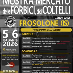MOSTRA MERCATO COLTELLI FROSOLONE NUOVO