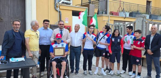 Sepino celebra Mauro Piacente, due volte re del ranking nazionale Sitting